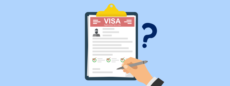 Temporary resident visa application with a question mark—guide to Canada’s temporary resident changes and how they affect IEC visa invitations.